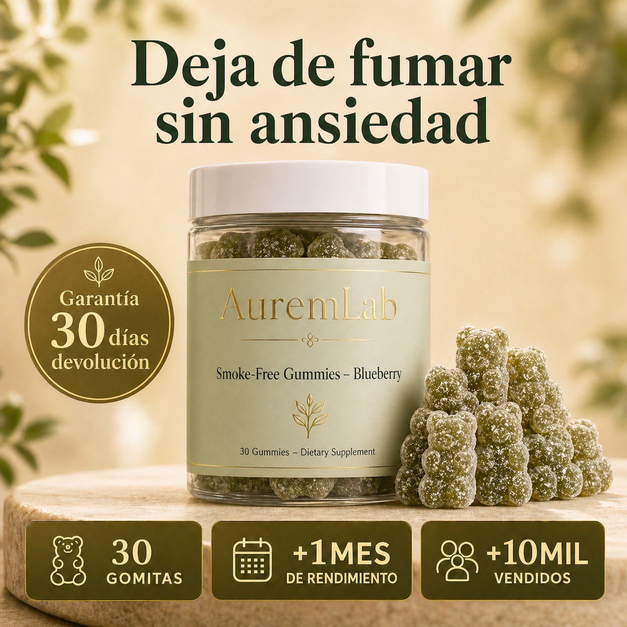 AuremLab - Dejá de fumar, esta vez sin ansiedad